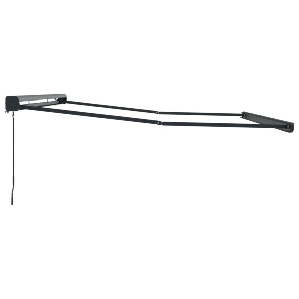 vidaXL | Zatemniteľná markíza | Sivá 400 × 300 cm Polyester a hliník – Obrázok 5
