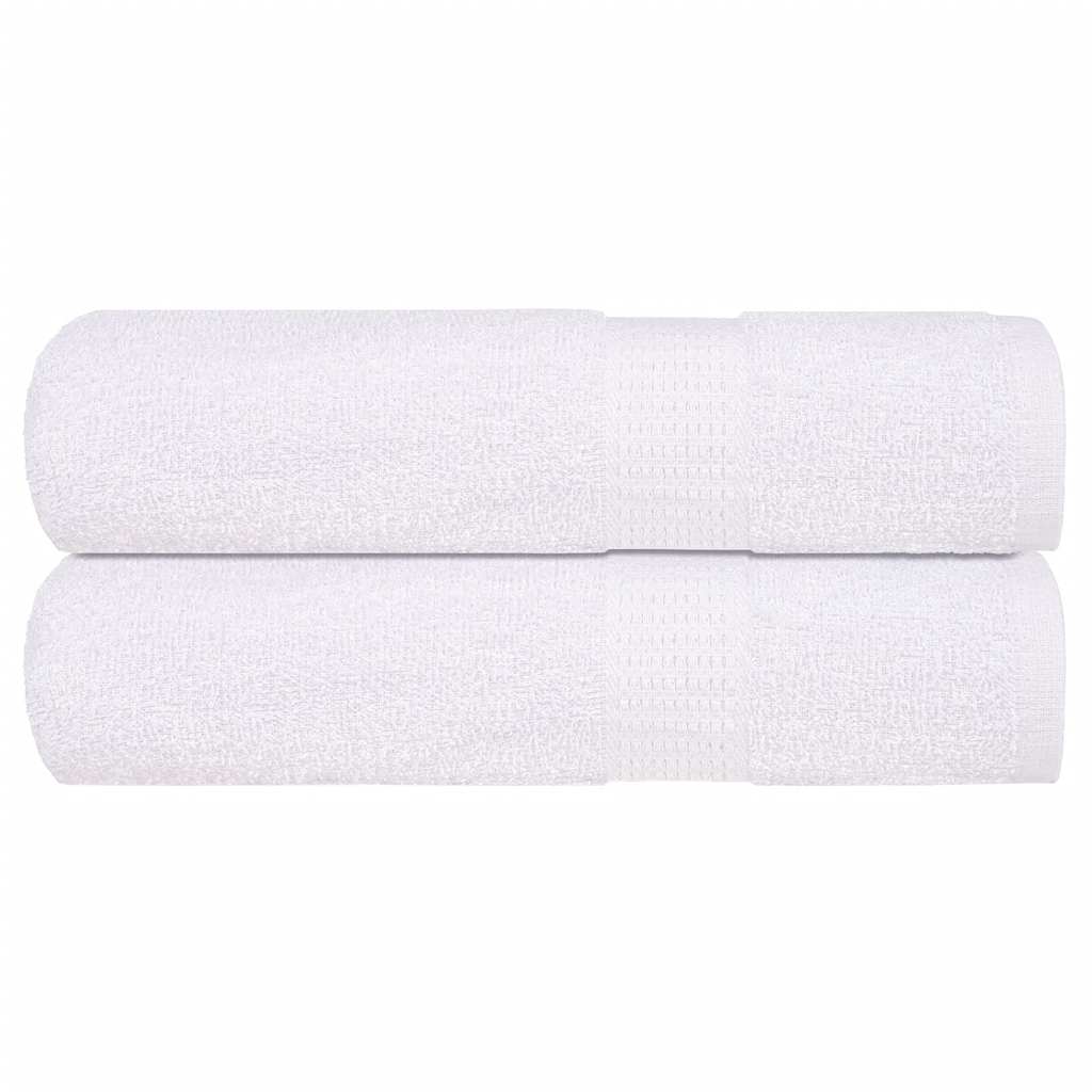 136657_1.jpg vidaXL Osušky FROGN 2 ks biele 100x150 cm 360 g/m² – Obrázok 1