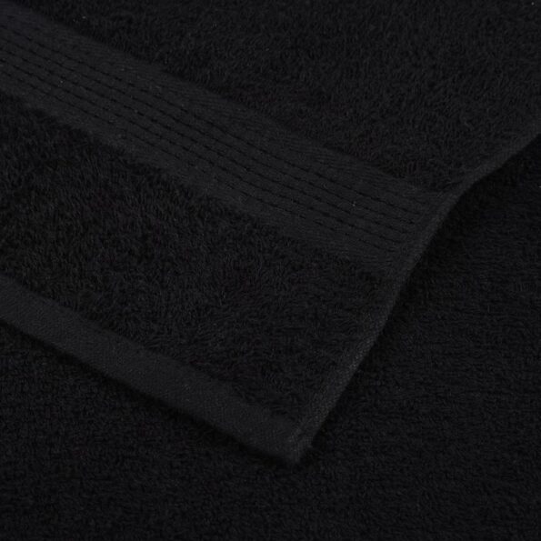vidaXL Uteráky pre hostí FROGN 10 ks čierne 30x50 cm 360 g/m² – Obrázok 6