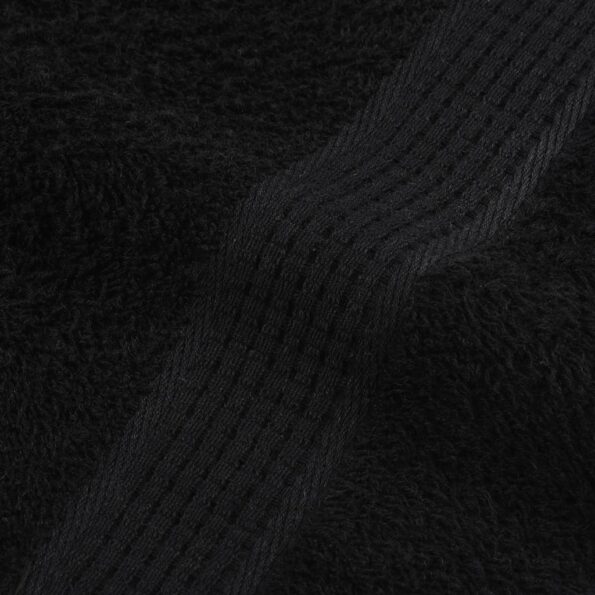 vidaXL Uteráky pre hostí FROGN 10 ks čierne 30x50 cm 360 g/m² – Obrázok 7