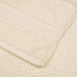 vidaXL Utierky na umývanie FROGN 2 ks krémové 30x30 cm 360 g/m² – Obrázok 6