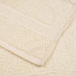 vidaXL Uteráky pre hostí FROGN 10 ks krémové 30x50 cm 360 g/m² – Obrázok 6