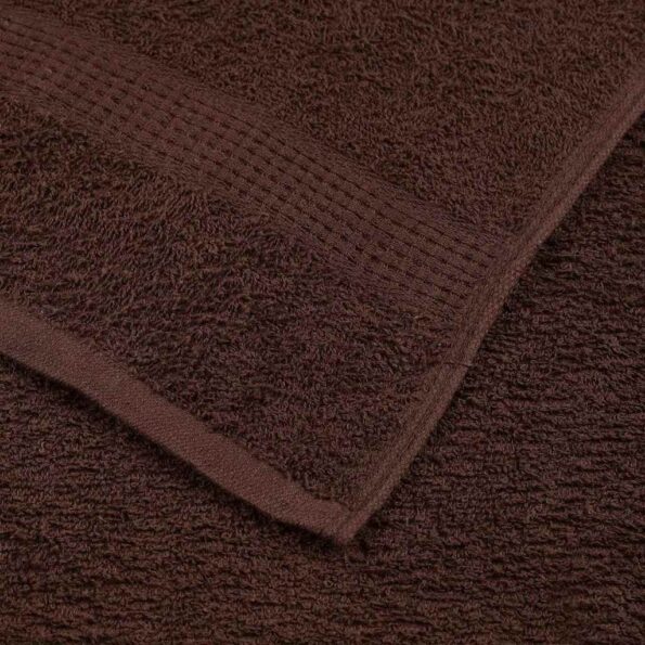 vidaXL 8-dielna sada uterákov FROGN hnedá 360 g/m² – Obrázok 6