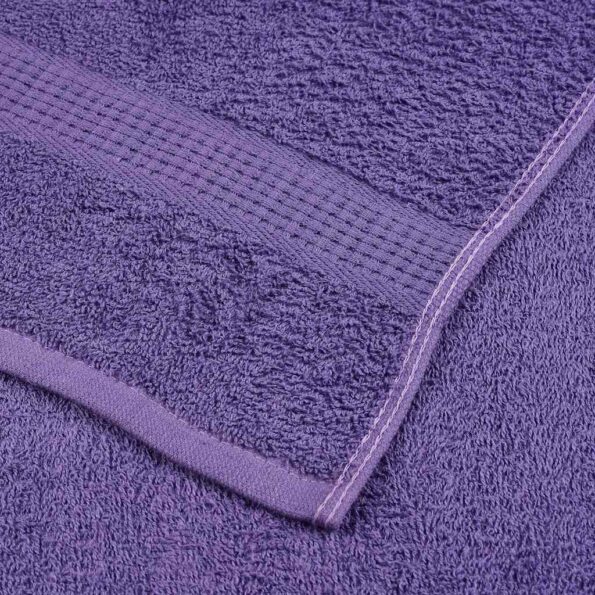 vidaXL 8-dielna sada uterákov FROGN fialová 360 g/m² – Obrázok 6