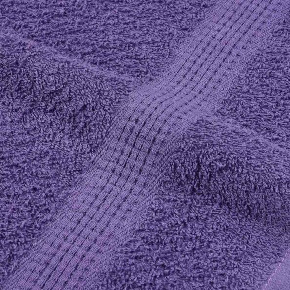 vidaXL 8-dielna sada uterákov FROGN fialová 360 g/m² – Obrázok 7