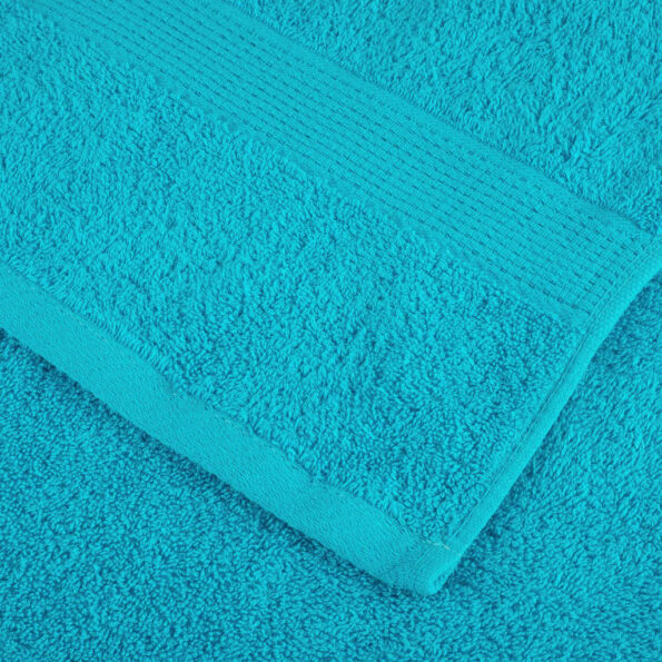 vidaXL Prémiové umývacie utierky SOLUND 10 ks tyrkysové 30x30 cm 600 g/m² – Obrázok 6