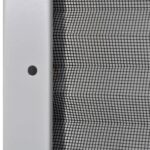 vidaXL Plisovaná okenná sieťka proti hmyzu s hliníkovým rámom, 120 x 120 cm – Obrázok 6