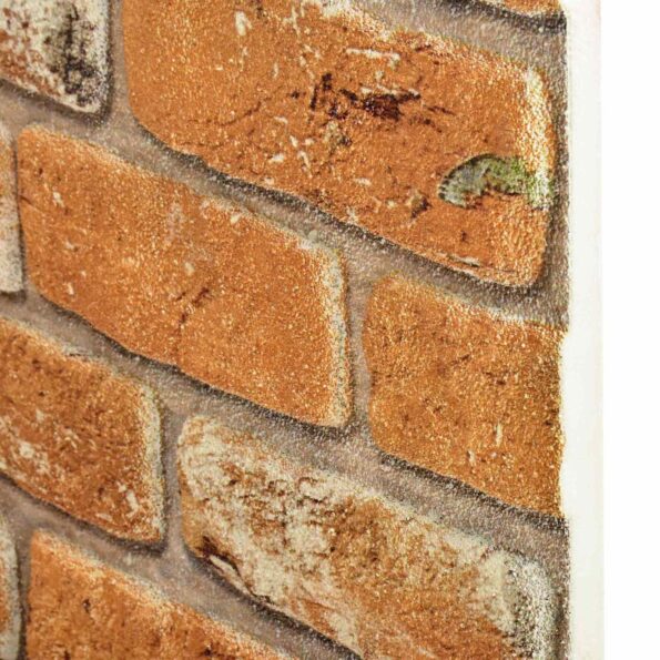 vidaXL Nástenné panely 10 pcs Tehla 100 x 50 cm EPS pena – Obrázok 4