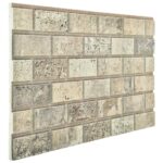 vidaXL Nástenné panely 10 pcs Piesková 100 x 50 cm EPS pena – Obrázok 3