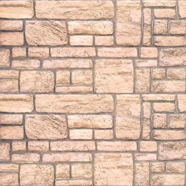 vidaXL Nástenné panely 10 pcs Béžová 100 x 50 cm EPS pena – Obrázok 5