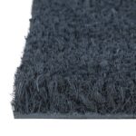 vidaXL Rohožka pred dvere tmavosivá, polkruhová, 40x60 cm, prešívané kokosové vlákno – Obrázok 4