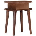 vidaXL Nočný stolík 50x35x55 cm masívne akáciové drevo – Obrázok 4