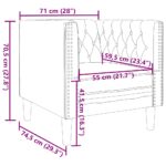 vidaXL 3-dielna súprava sedacej súpravy Chesterfield s podsedákmi, žltý zamat – Obrázok 11