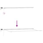 vidaXL Manuálne zaťahovacia markíza s LED diódami, antracitová a biela, 600x300 cm – Obrázok 10