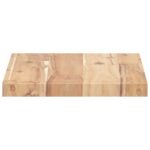 vidaXL Plávajúce police 2 ks 60x20x2 cm neošetrené masívne drevo akácia – Obrázok 5