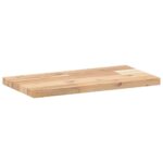 vidaXL Plávajúce police 2 ks 60x20x2 cm neošetrené masívne drevo akácia – Obrázok 6