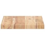 vidaXL Plávajúce police 4 ks 60x20x2 cm neošetrené masívne drevo akácia – Obrázok 5