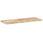 vidaXL Plávajúca polica 100x30x2 cm neošetrené masívne drevo akácia – Obrázok 3