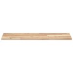 vidaXL Plávajúca polica 100x30x2 cm neošetrené masívne drevo akácia – Obrázok 4