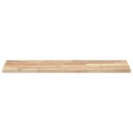 vidaXL Plávajúce police 4 ks 100x30x2 cm neošetrené masívne drevo akácia – Obrázok 4