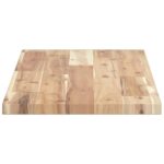vidaXL Plávajúce police 4 ks 100x30x2 cm neošetrené masívne drevo akácia – Obrázok 5