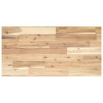 vidaXL Plávajúce police 4 ks 100x40x2 cm neošetrené masívne drevo akácia – Obrázok 7