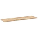 vidaXL Plávajúce police 4 ks 160x40x2 cm neošetrené masívne drevo akácia – Obrázok 3