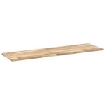 vidaXL Plávajúce police 4 ks 160x40x2 cm neošetrené masívne drevo akácia – Obrázok 6