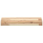 vidaXL Plávajúce police 2 ks 40x20x4 cm neošetrené masívne drevo akácia – Obrázok 4