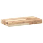 vidaXL Plávajúce police 3 ks 40x20x4 cm neošetrené masívne drevo akácia – Obrázok 6