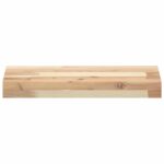 vidaXL Plávajúce police 4 ks 60x20x4 cm neošetrené masívne drevo akácia – Obrázok 4