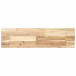 vidaXL Plávajúca polica 100x20x4 cm neošetrené masívne drevo akácia – Obrázok 2