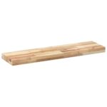 vidaXL Plávajúca polica 100x20x4 cm neošetrené masívne drevo akácia – Obrázok 6