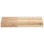 vidaXL Plávajúce police 2 ks 60x30x4 cm neošetrené masívne drevo akácia – Obrázok 4