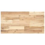 vidaXL Plávajúce police 2 ks 80x40x4 cm neošetrené masívne drevo akácia – Obrázok 7