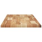 vidaXL Plávajúce police 4 ks 160x40x2 cm olejom sfarbené masívne drevo akácia – Obrázok 5