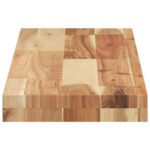vidaXL Plávajúce police 2 ks 100x20x4 cm olejom sfarbené masívne drevo akácia – Obrázok 5