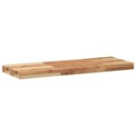 vidaXL Plávajúce police 4 ks 80x30x4 cm olejom sfarbené masívne drevo akácia – Obrázok 6