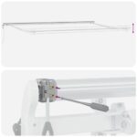 vidaXL Automatická zaťahovacia markíza antracitová a biela 600x300 cm – Obrázok 9