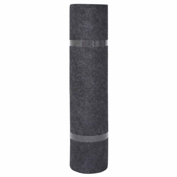 vidaXL Koberec Antracitová 1,2 x 10 m Polyester – Obrázok 3