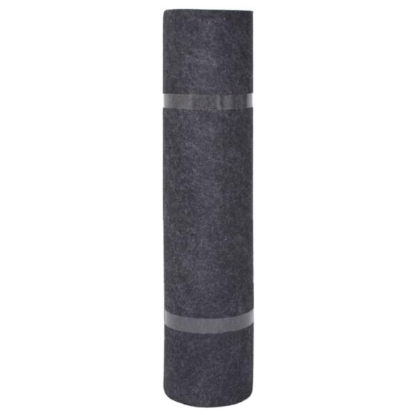 vidaXL Koberec Antracitová 1,2 x 20 m Polyester – Obrázok 3