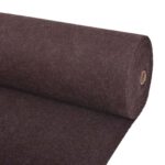 vidaXL Koberec Hnedá 1,2 x 10 m Polyester