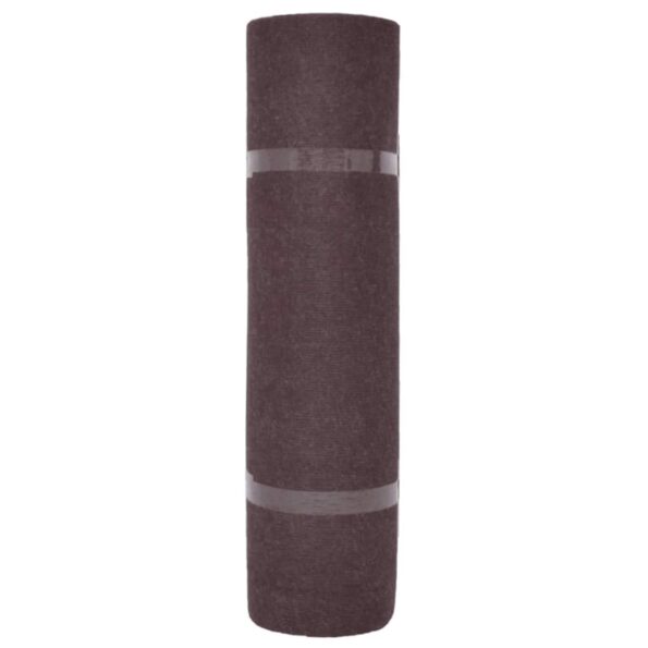 vidaXL Koberec Hnedá 1,2 x 15 m Polyester – Obrázok 3