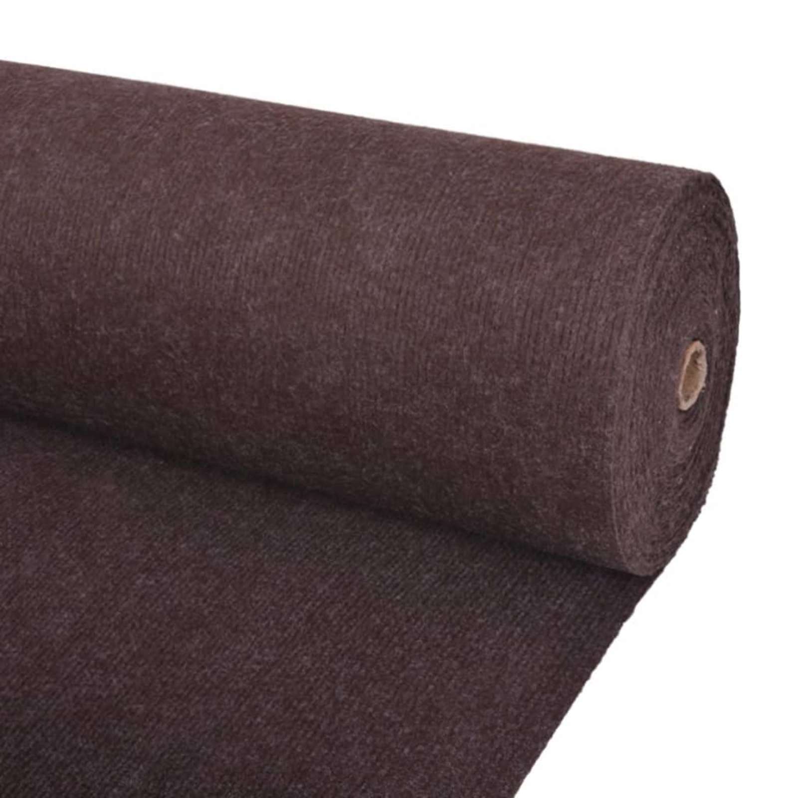 331342_1.jpg vidaXL Koberec Hnedá 1,2 x 20 m Polyester – Obrázok 1
