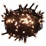 vidaXL Umelý vianočný stromček 150 LED diód a vločkový sneh 120 cm – Obrázok 11