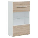 vidaXL 5-dielne TV skrinky s LED osvetlením, dub sonoma, intenzívne drevo – Obrázok 7