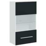vidaXL 5-dielne TV skrinky s LED osvetlením, matné indigo, imitácia dreva – Obrázok 8