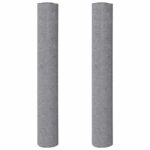 vidaXL Protišmykové maliarske flísy 2 ks 10 m 180 g/m² sivé – Obrázok 2