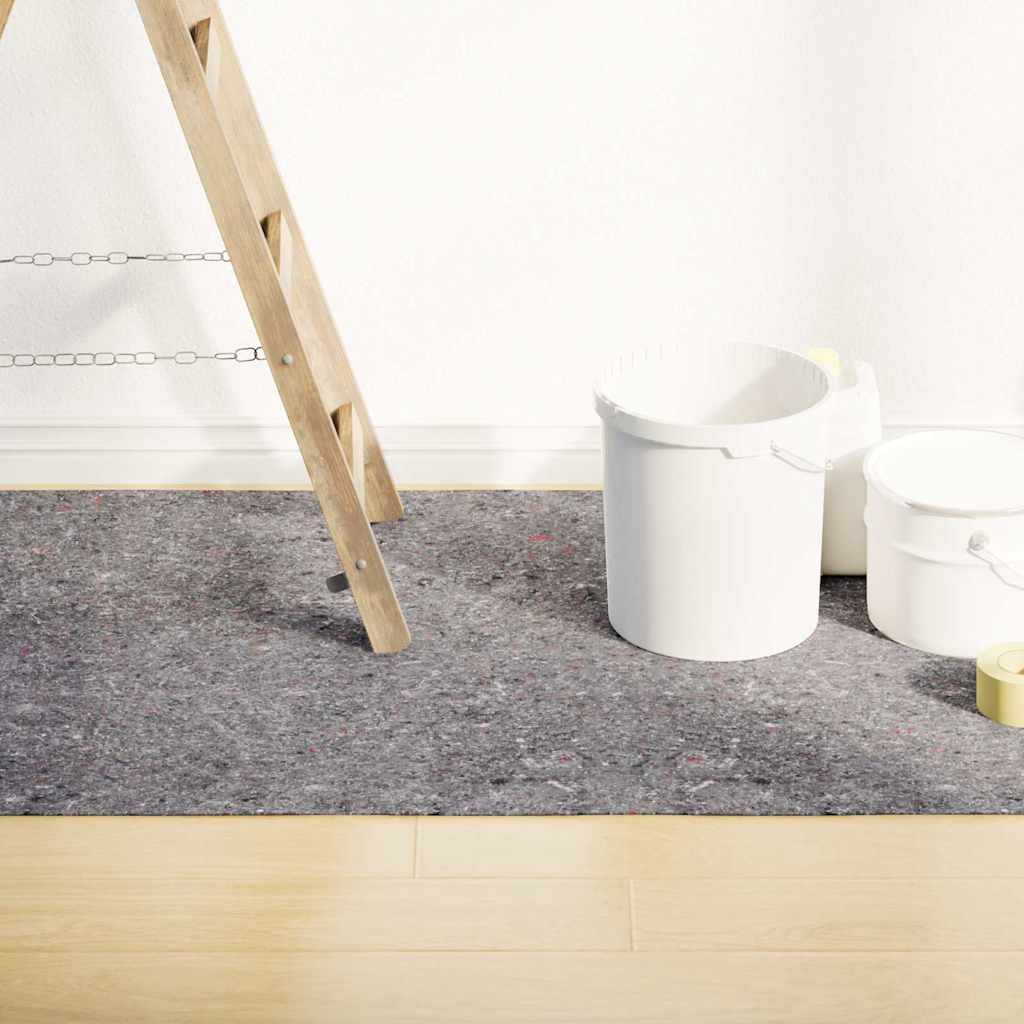 3324776_1.jpg vidaXL Protišmykové maliarske flísy 2 ks 5 m 280 g/m² sivé – Obrázok 1