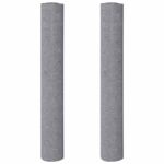 vidaXL Protišmykové maliarske flísy 2 ks 10 m 280 g/m² sivé – Obrázok 2